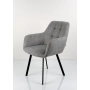 Krzesło DELUXE KR-169 Tkanina STRONG 14 Noga Metalowa